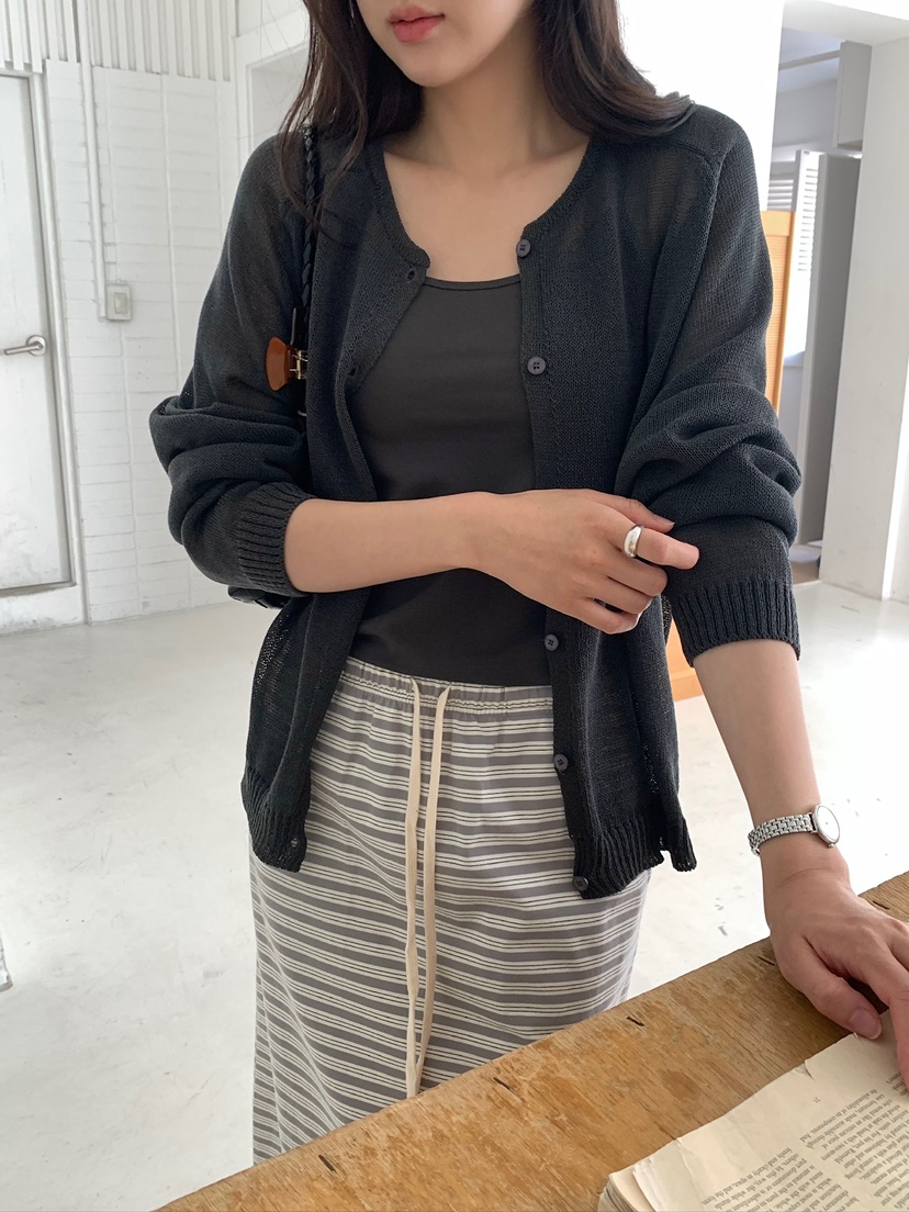 BLEECKER韓國代購女士新款人氣推薦熱賣休閑時尚26夏季針織衫BLEECKER針織衫