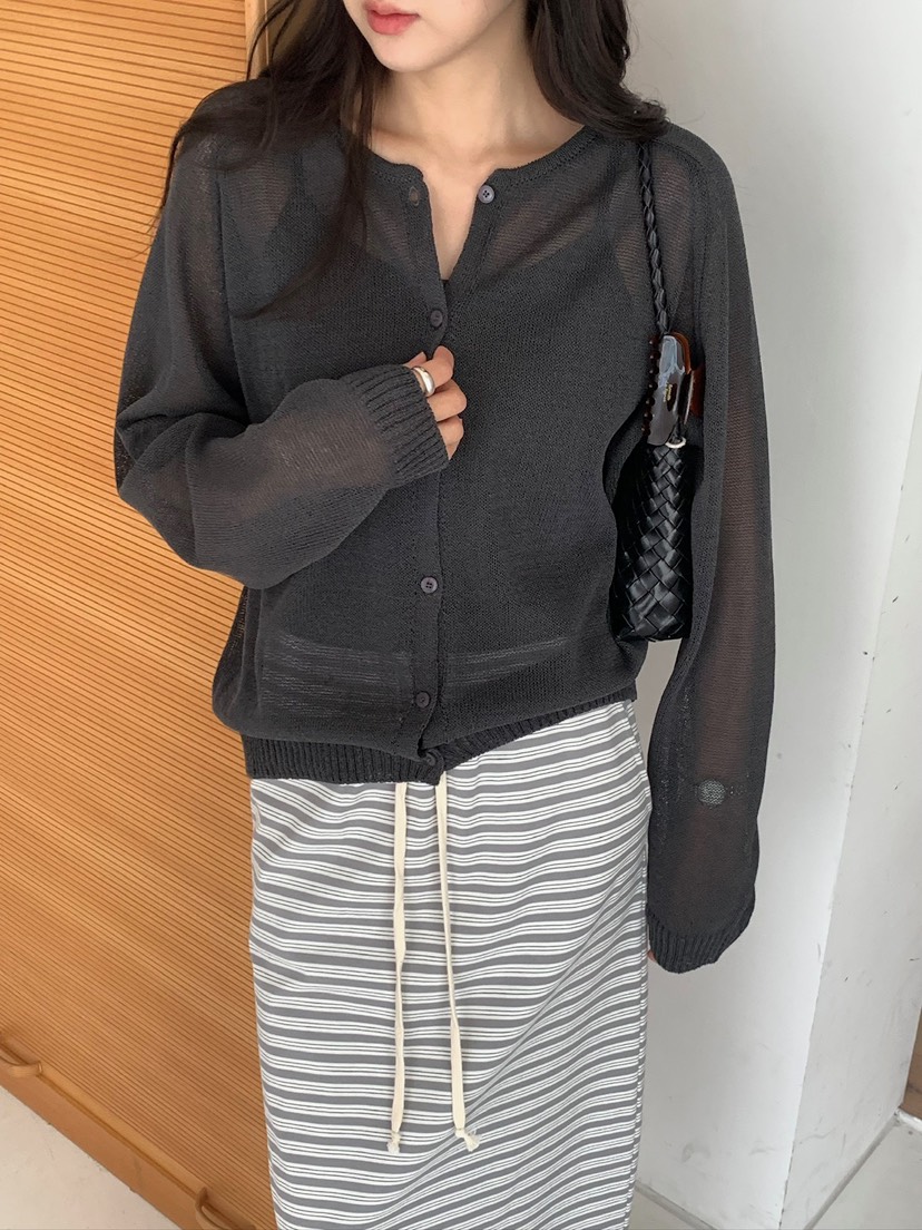 BLEECKER韓國代購女士新款人氣推薦熱賣休閑時尚26夏季針織衫BLEECKER針織衫