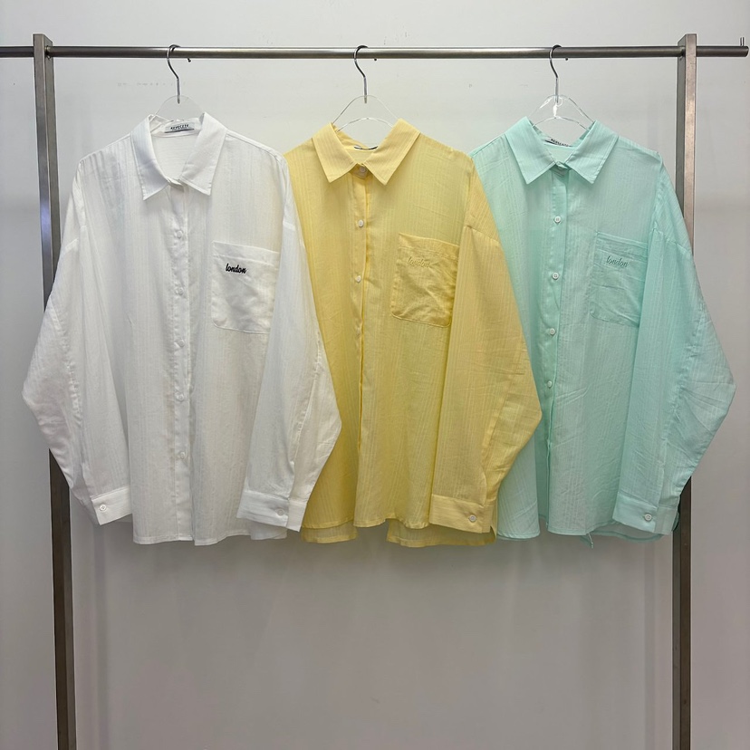 REVE CITE-L韓國東大門直郵女裝新款推薦襯衫蕾絲衫刺繡REVE CITE-L襯衫/蕾絲衫