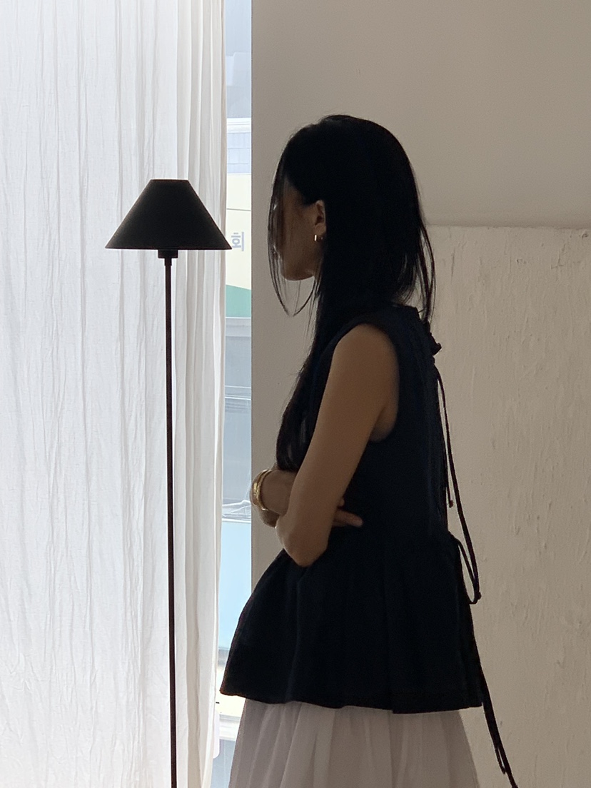 KARE/WEREPIECE韓國代購女士新款26夏季熱賣吊帶背心褶皺KARE/WEREPIECE吊帶/背心