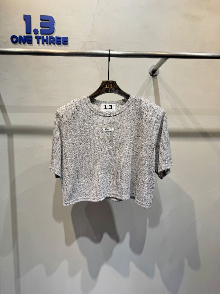 1.3韓國直郵女裝新款休閑時尚熱賣推薦人氣26夏季T恤短款1.3_ONE THREET恤圖色2