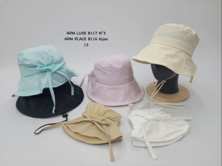 N3韓國代購女士新品休閑時尚熱賣26夏季人氣帽子漁夫帽緞帶N3帽子