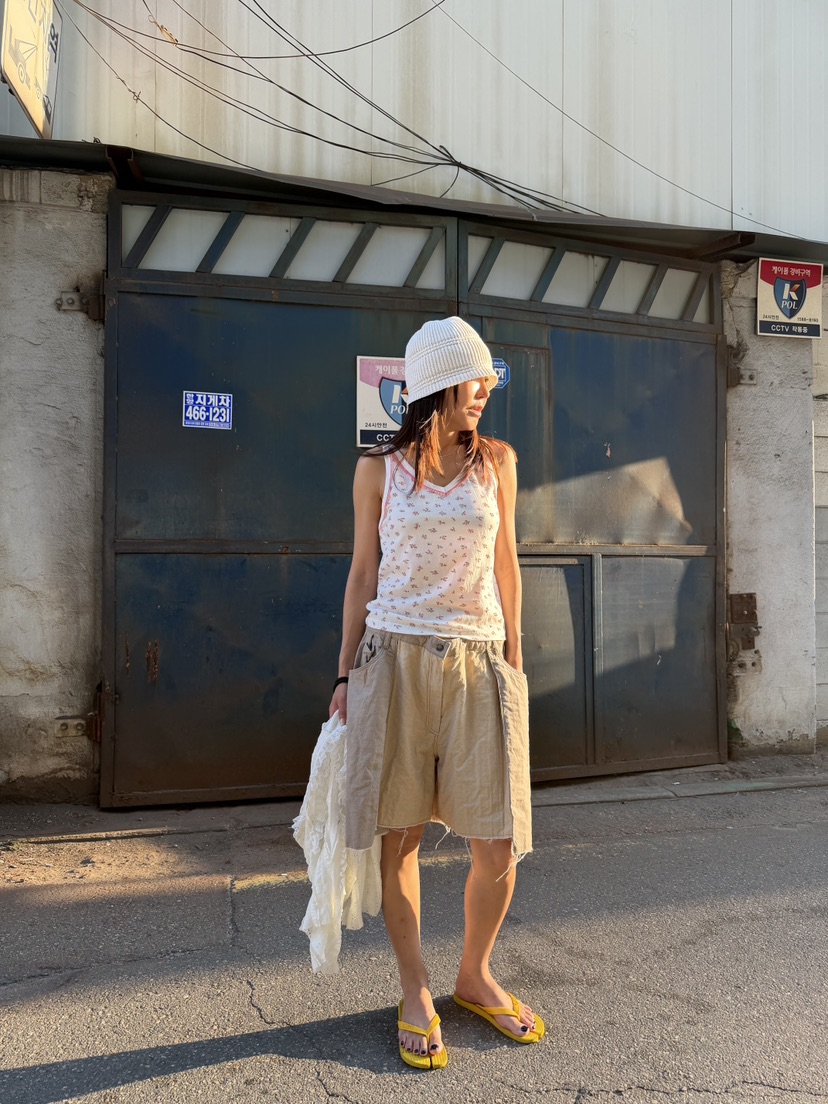 FRANC—L韓國直郵女士新品休閑26夏季推薦人氣時尚熱賣短褲FRANC短褲