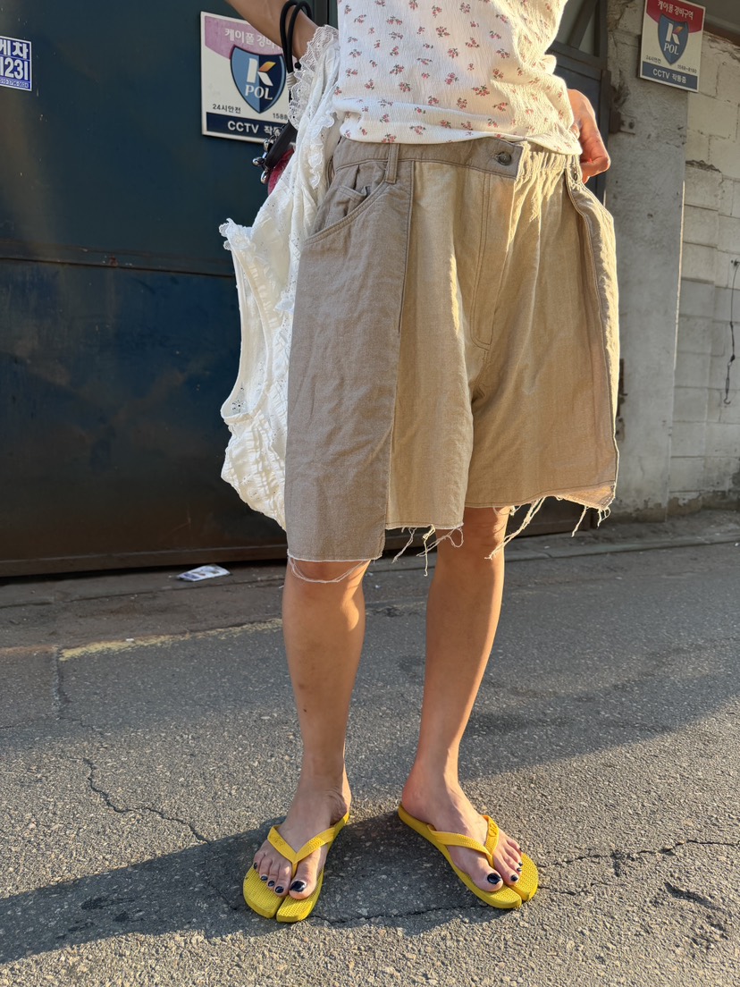 FRANC—L韓國直郵女士新品休閑26夏季推薦人氣時尚熱賣短褲FRANC短褲