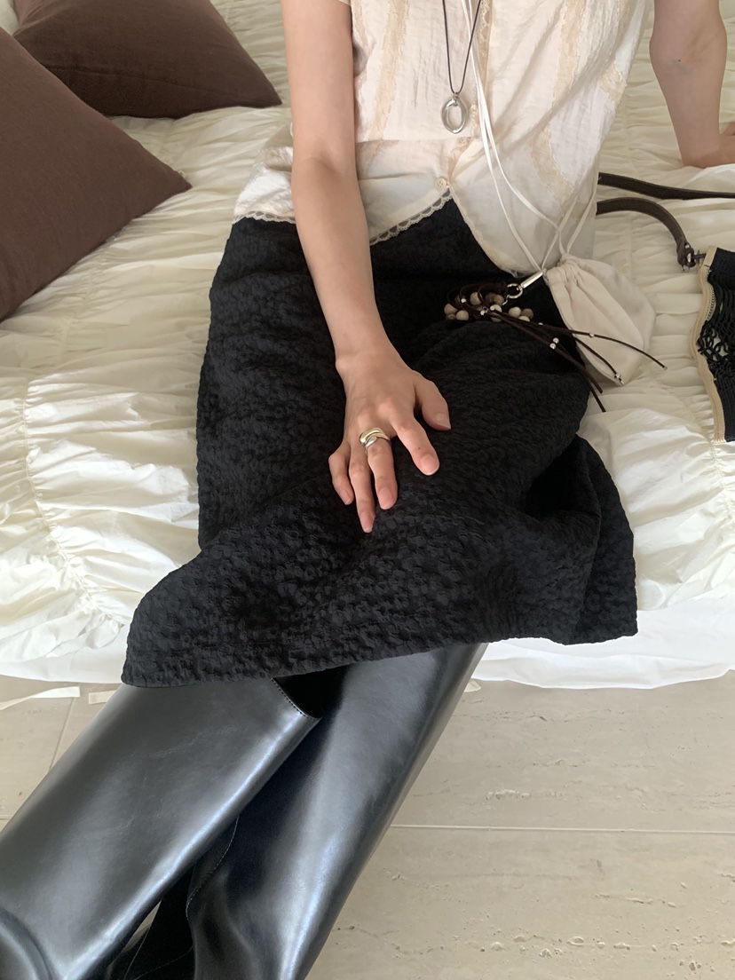 LOFN韓國直郵女裝新款推薦26夏季休閑熱賣人氣半身裙中短裙LOFN半身裙/中短裙