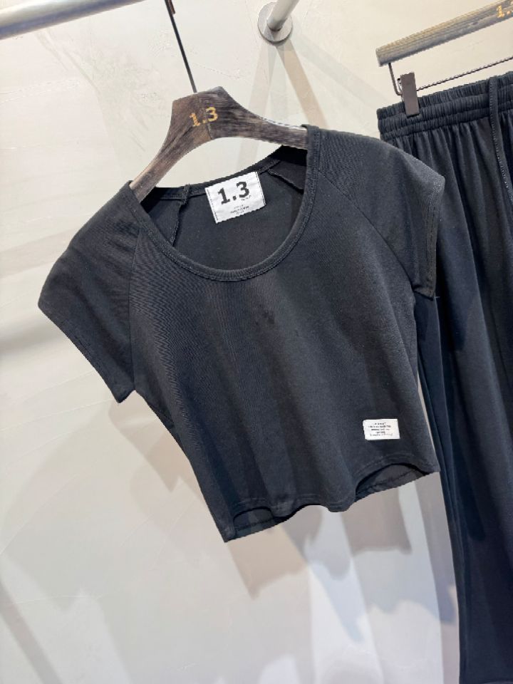 1.3韓國東大門代購女士新品26夏季推薦時尚休閑套裝套裝1.3_ONE THREE套裝