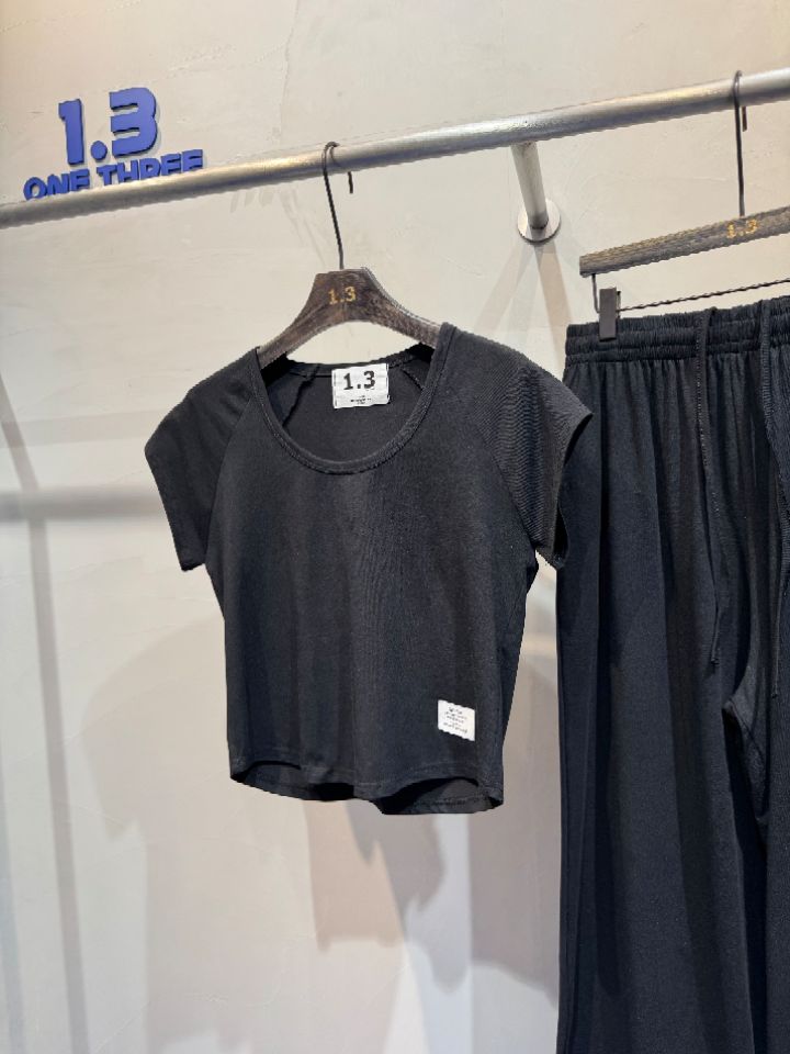 1.3韓國東大門代購女士新品26夏季推薦時尚休閑套裝套裝1.3_ONE THREE套裝