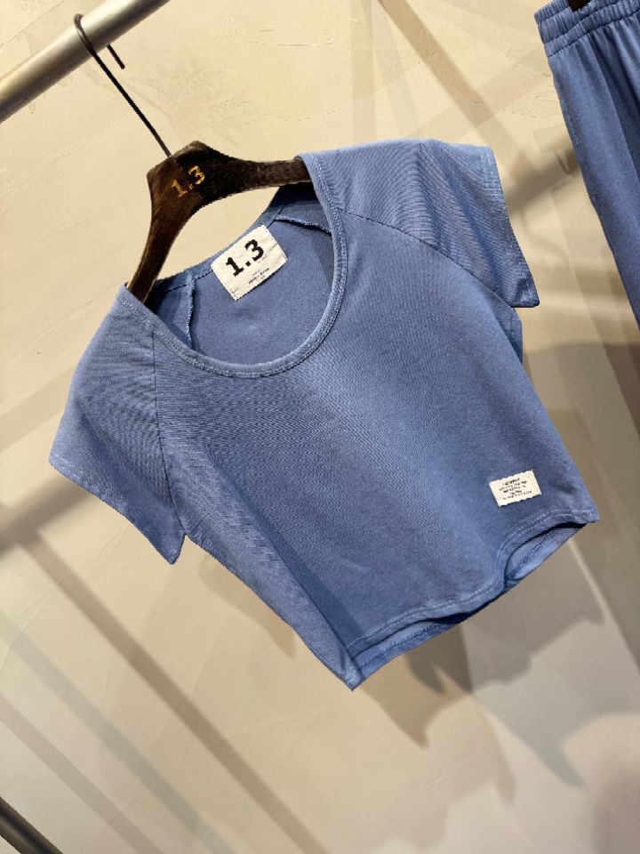 1.3韓國東大門代購女士新品26夏季推薦時尚休閑套裝套裝1.3_ONE THREE套裝