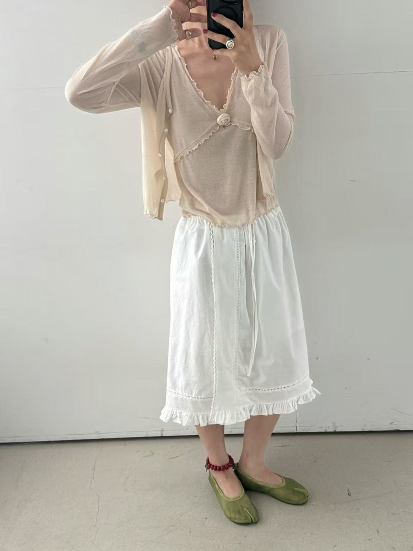 OLI SEOUL韓國直郵實拍女士新品26夏季時尚人氣長袖T恤開衫OLI SEOUL長袖T恤