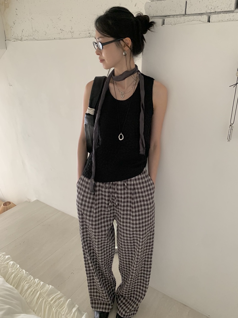 LOFN韓國直郵實拍女裝新款26夏季時尚推薦熱賣人氣吊帶背心LOFN吊帶/背心