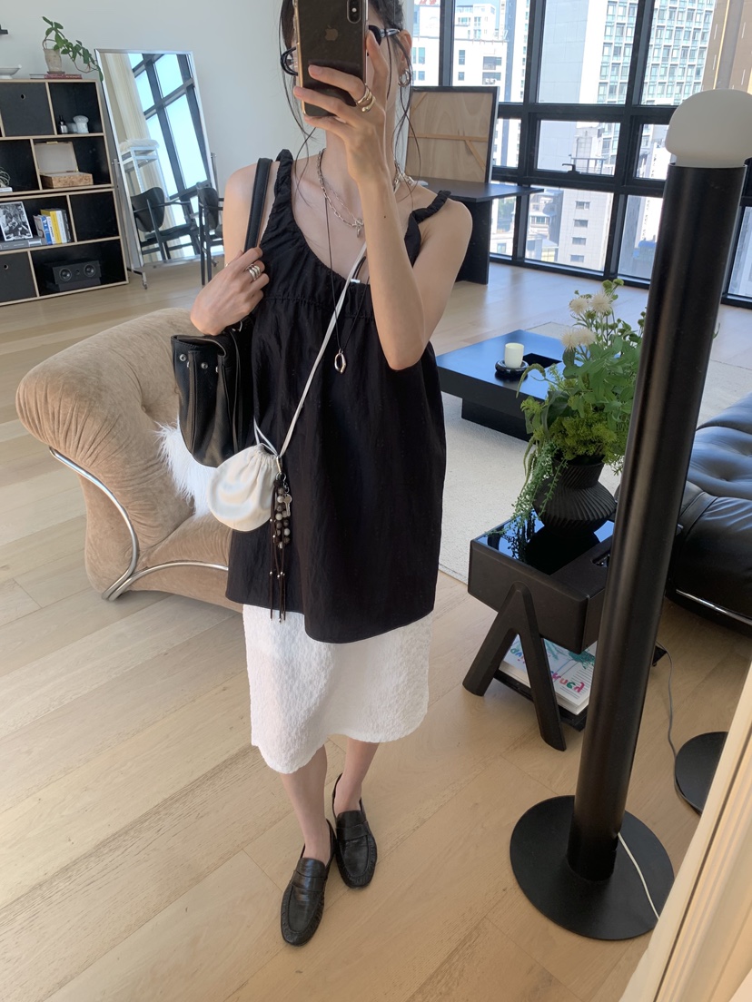 LOFN韓國直郵女士新品熱賣休閑人氣推薦時尚26夏季連衣裙OPSLOFN連衣裙
