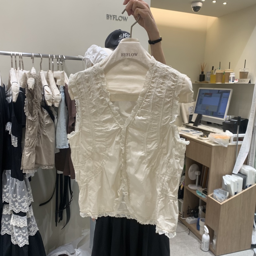 BY FLOW韓國直郵實拍女裝新品時尚推薦26夏季人氣休閑馬甲BY FLOW馬甲圖色2