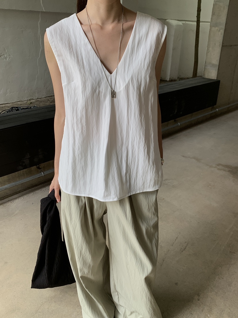 B_GARDER東大門實拍韓國女裝新款26夏季熱賣時尚吊帶背心B.GARDER吊帶/背心圖色1