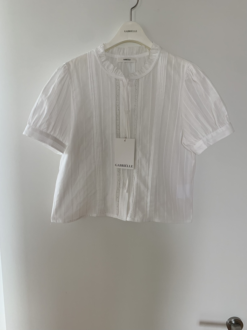 GABRIELLE韓國直郵女裝新品26夏季時尚人氣熱賣襯衫蕾絲衫GABRIELLE襯衫/蕾絲衫圖色1