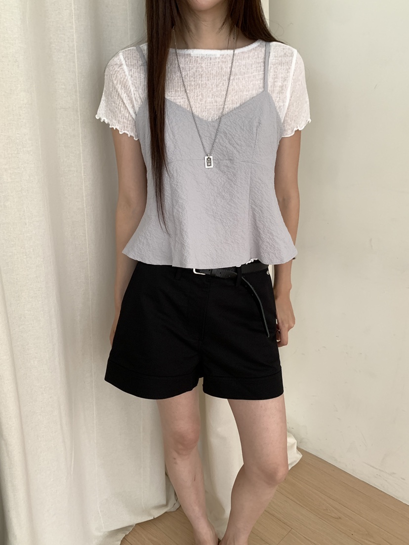 B_GARDER韓國代購女裝新款熱賣時尚休閑吊帶背心不含內搭B.GARDER吊帶/背心