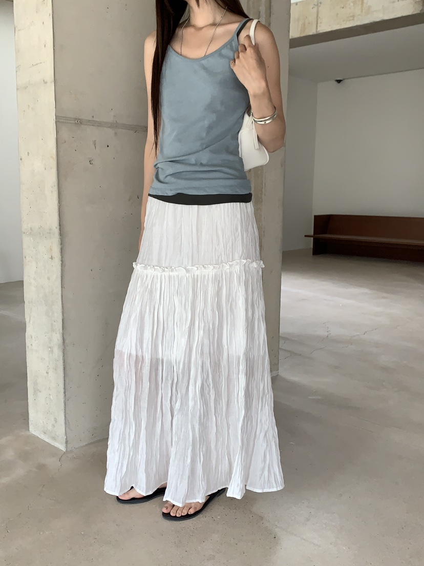 B_GARDER韓國直郵實拍女士新品人氣吊帶背心不含內搭無袖B.GARDER吊帶/背心