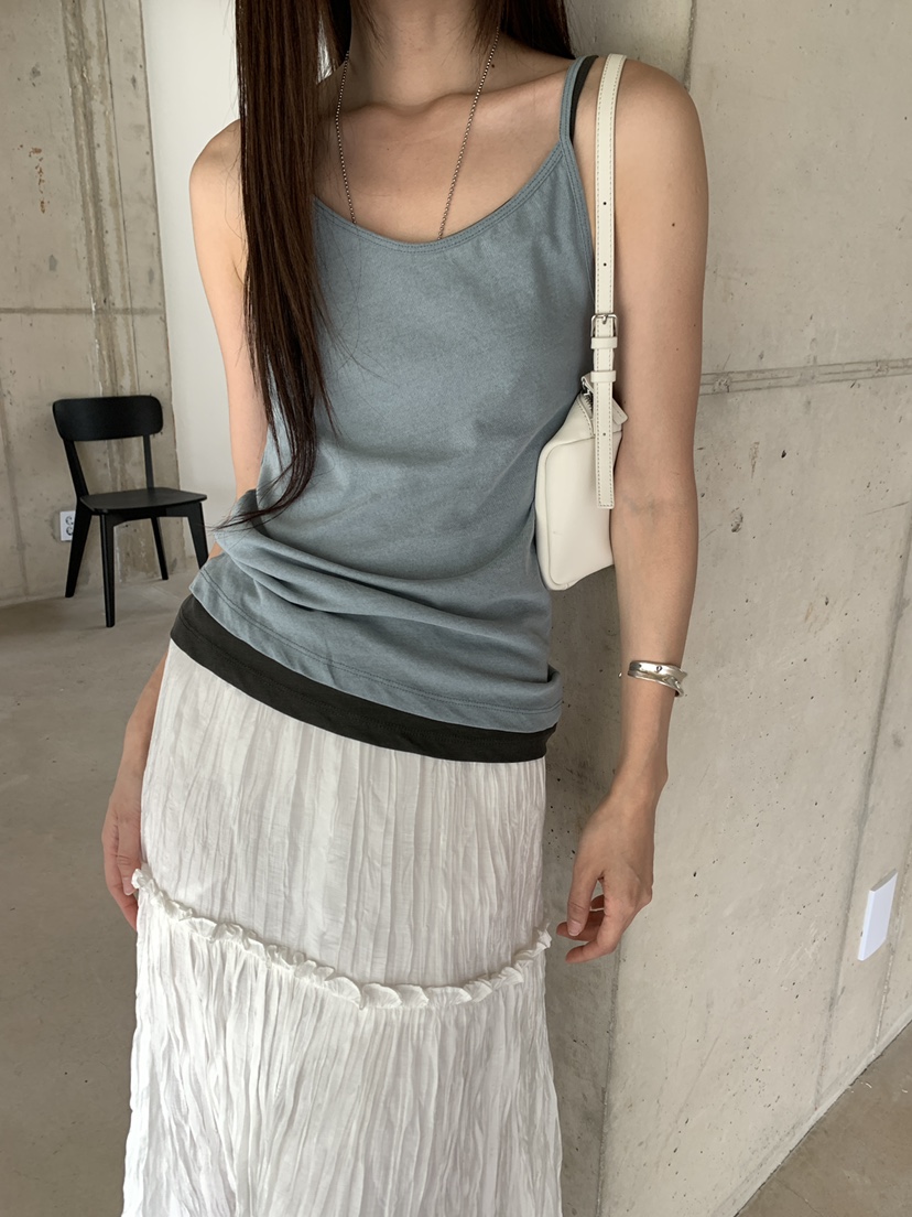 B_GARDER韓國直郵實拍女士新品人氣吊帶背心不含內搭無袖B.GARDER吊帶/背心圖色3