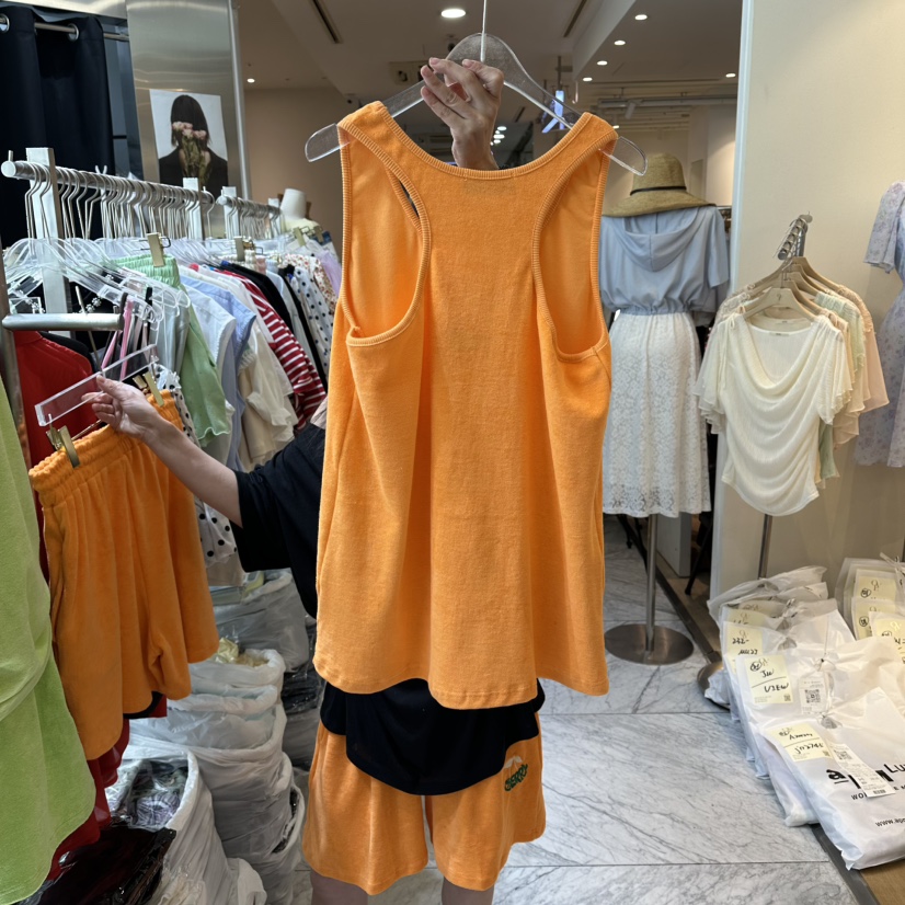 CHEAP-CHIC韓國代購女裝新品時尚26夏季人氣休閑吊帶背心CHEAP-CHIC/CHARLES THE SECOND吊帶/背心