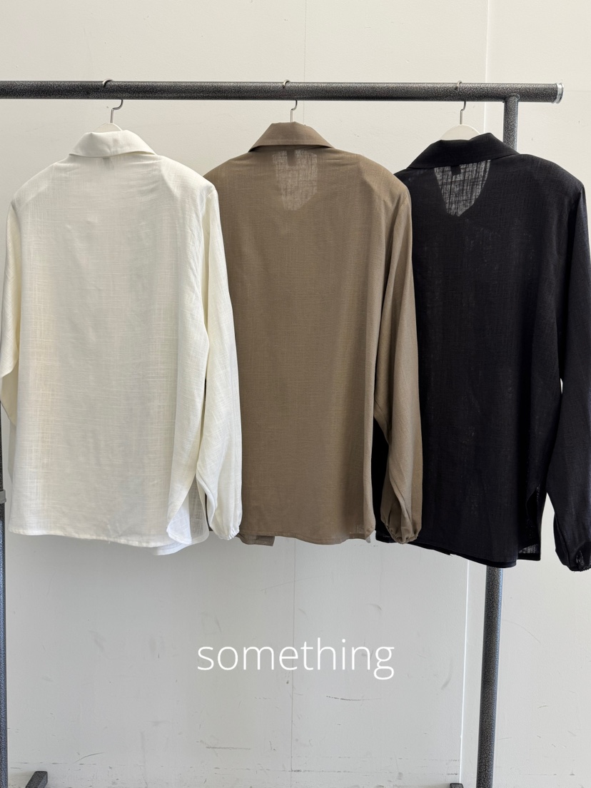 SOMETHING-L/FANCY東大門實拍韓國女士新款熱賣襯衫蕾絲衫SOMETHING-L/FANCY襯衫/蕾絲衫