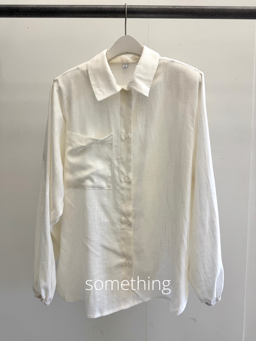 SOMETHING-L/FANCY東大門實拍韓國女士新款熱賣襯衫蕾絲衫SOMETHING-L/FANCY襯衫/蕾絲衫圖色1