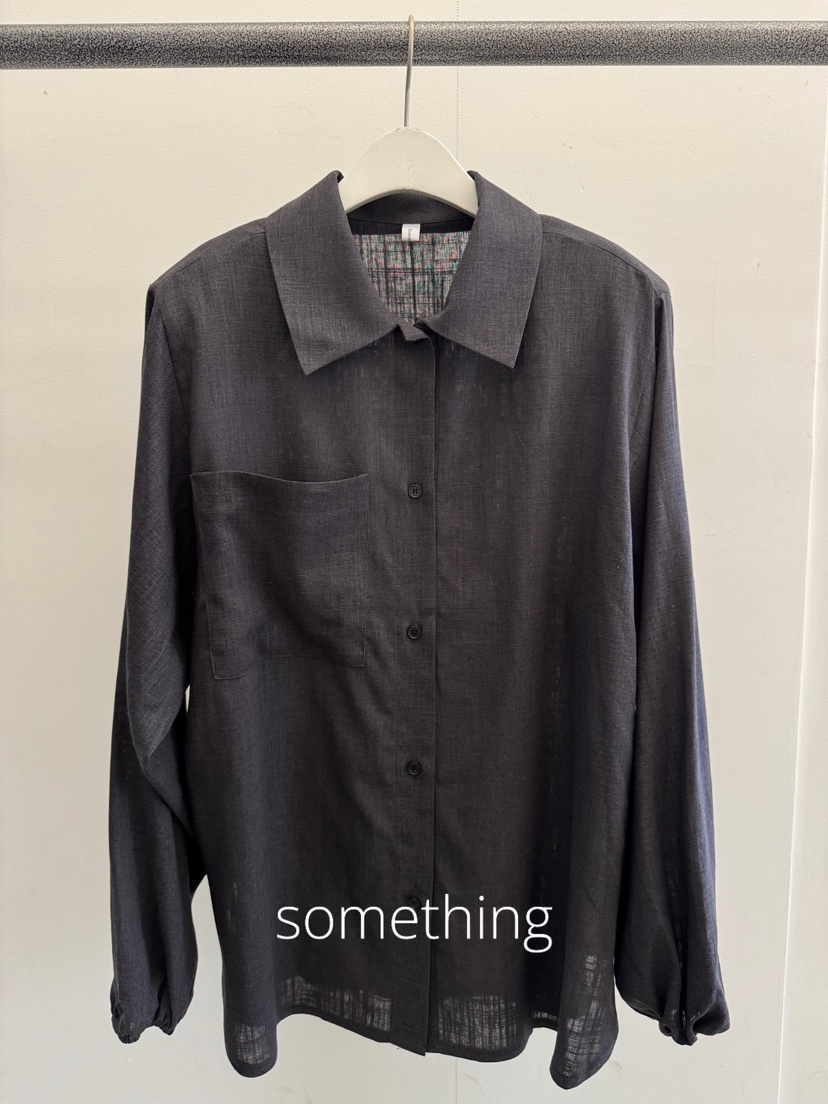SOMETHING-L/FANCY東大門實拍韓國女士新款熱賣襯衫蕾絲衫SOMETHING-L/FANCY襯衫/蕾絲衫圖色3
