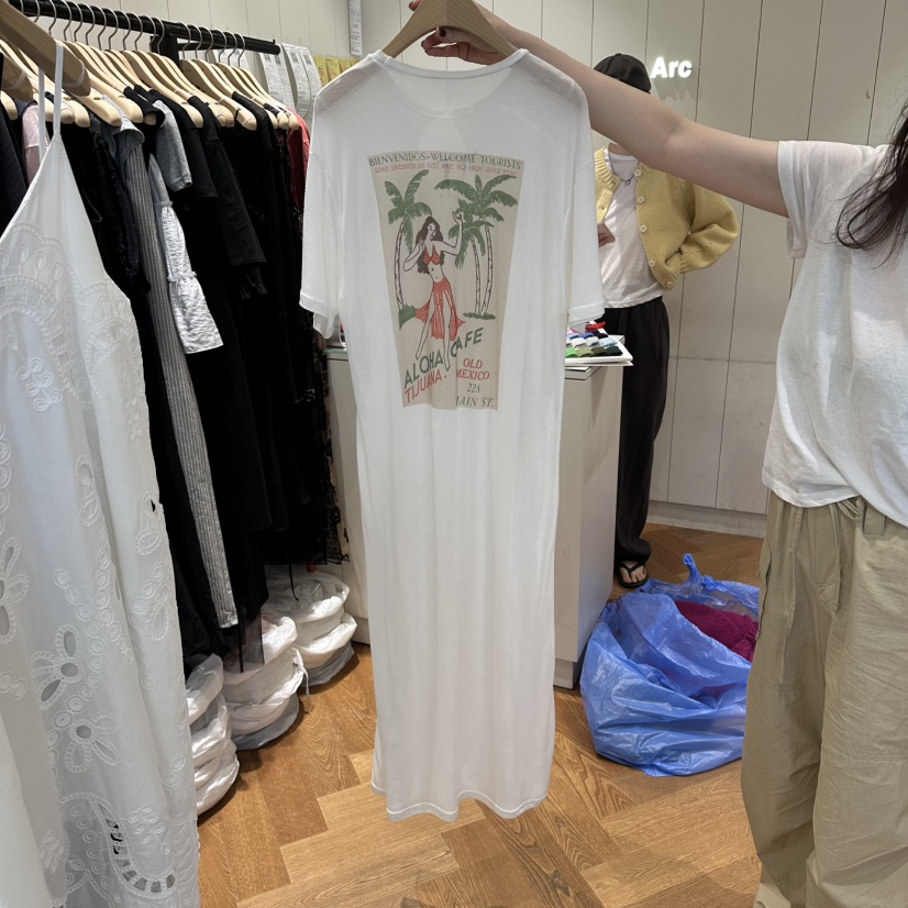 ARC韓國東大門代購女裝新品推薦人氣熱賣26夏季時尚連衣裙ARC EN CIEL連衣裙