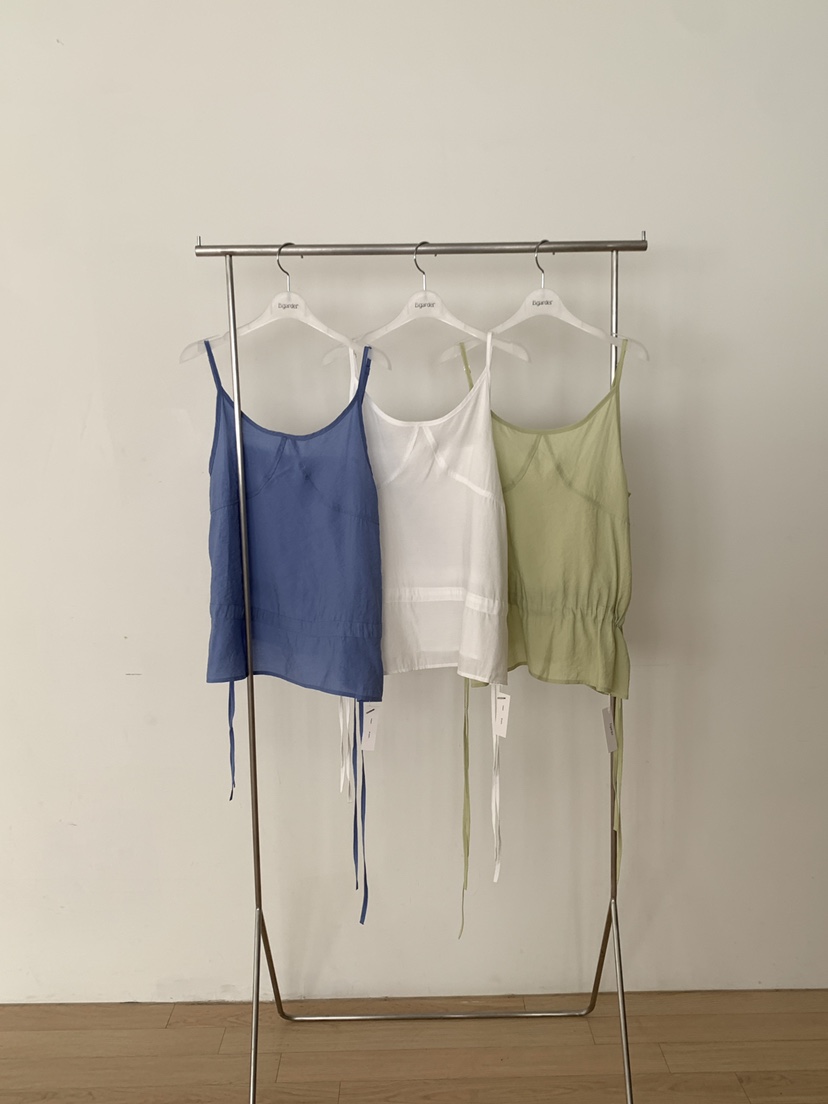 B_GARDER韓國代購女士新品26夏季休閑人氣吊帶背心不含項鏈B.GARDER吊帶/背心
