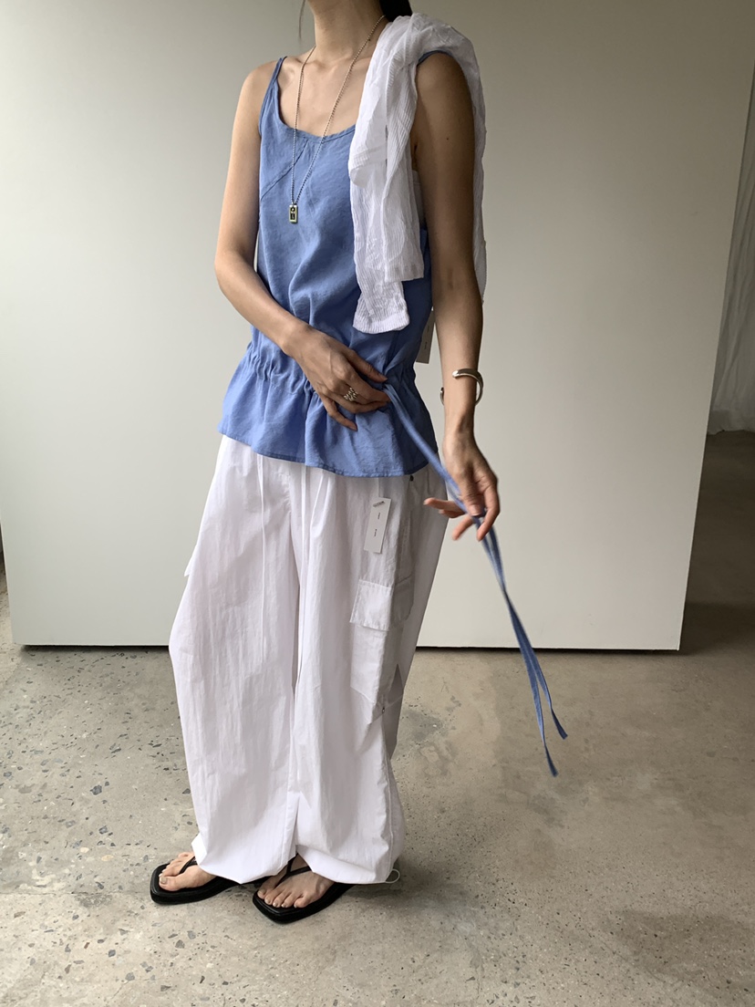 B_GARDER韓國代購女士新品26夏季休閑人氣吊帶背心不含項鏈B.GARDER吊帶/背心