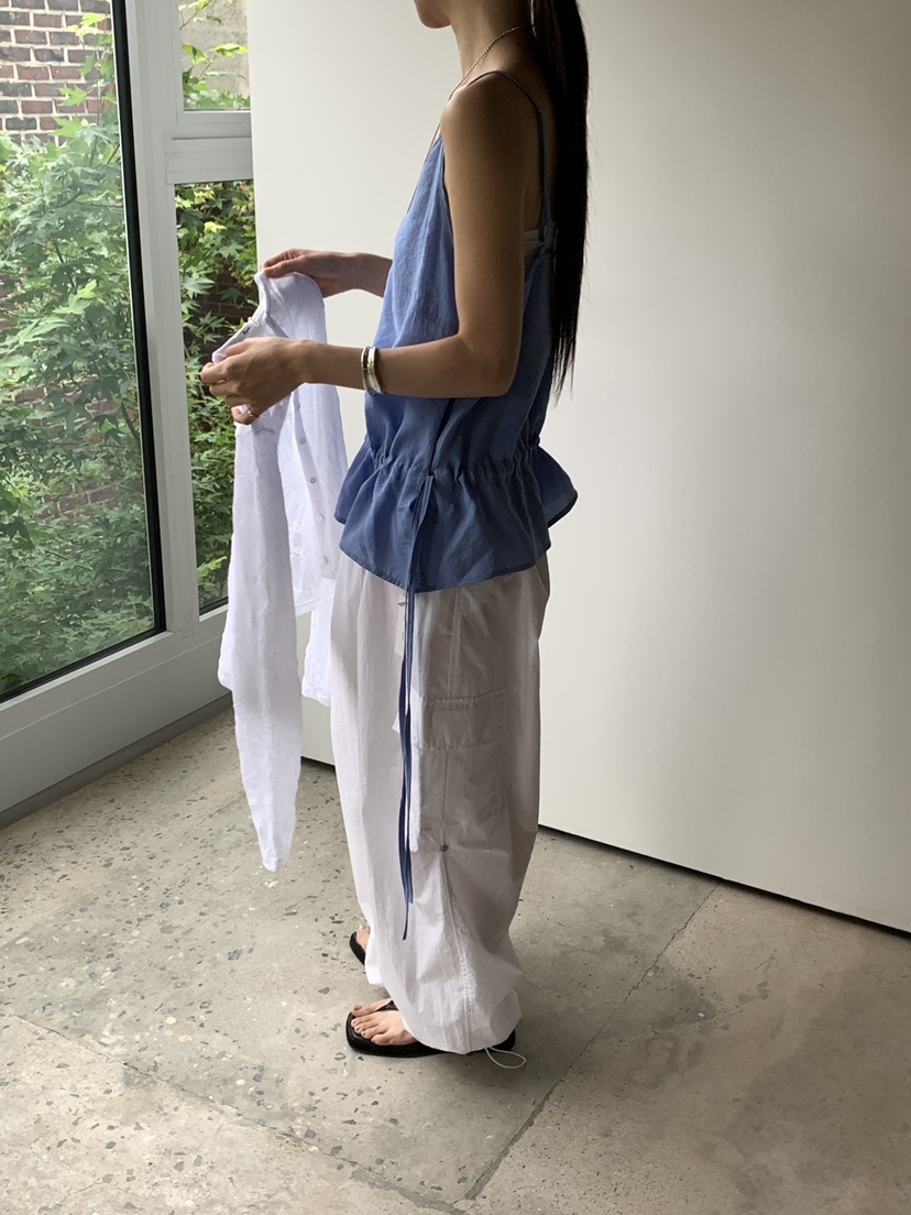 B_GARDER韓國代購女士新品26夏季休閑人氣吊帶背心不含項鏈B.GARDER吊帶/背心