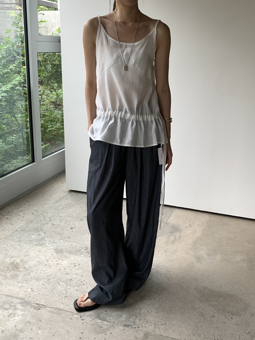 B_GARDER韓國代購女士新品26夏季休閑人氣吊帶背心不含項鏈B.GARDER吊帶/背心