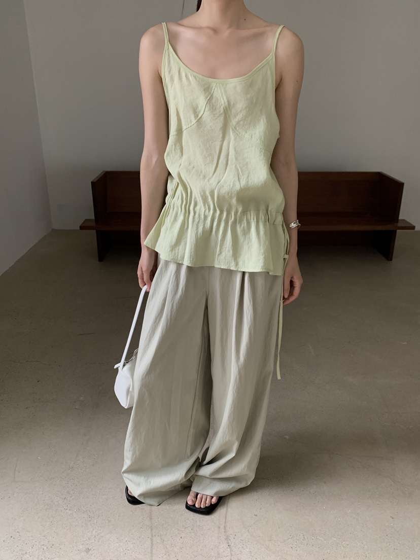B_GARDER韓國代購女士新品26夏季休閑人氣吊帶背心不含項鏈B.GARDER吊帶/背心