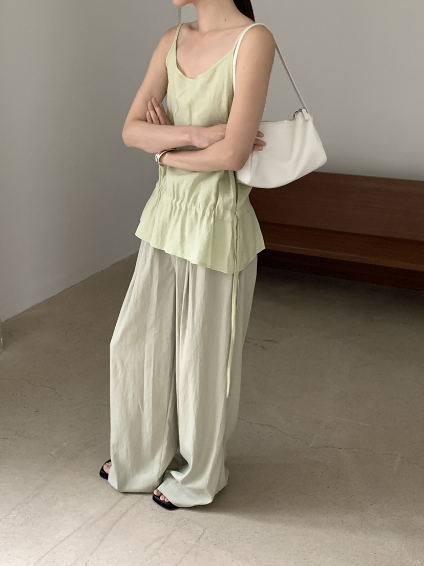 B_GARDER韓國代購女士新品26夏季休閑人氣吊帶背心不含項鏈B.GARDER吊帶/背心