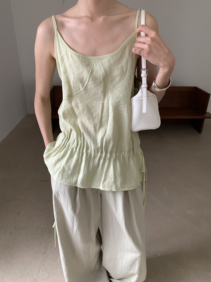 B_GARDER韓國代購女士新品26夏季休閑人氣吊帶背心不含項鏈B.GARDER吊帶/背心圖色3
