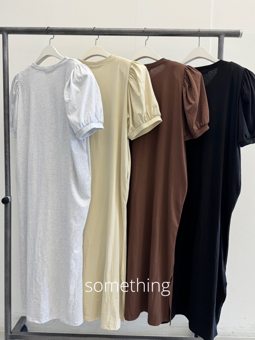 SOMETHING-L/FANCY韓國直郵實拍女裝新款時尚連衣裙OPSSOMETHING-L/FANCY連衣裙