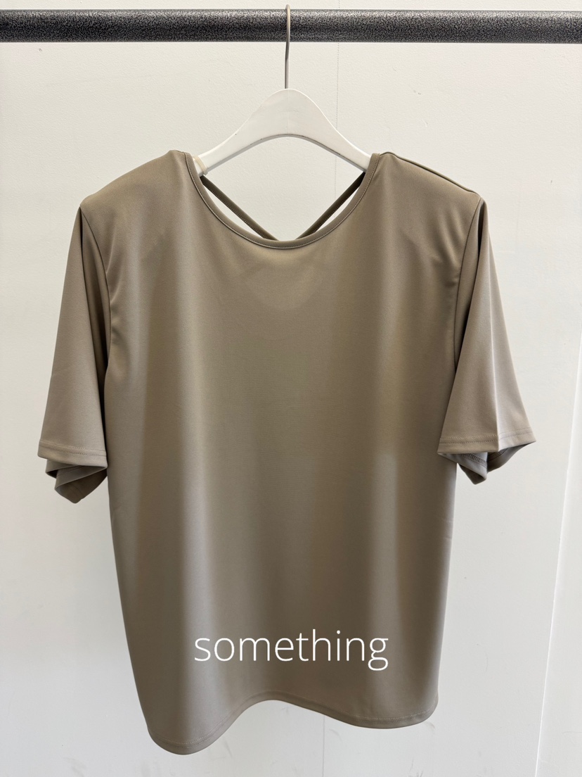 SOMETHING-L/FANCY韓國代購女士新品休閑時尚人氣熱賣T恤SOMETHING-L/FANCYT恤圖色1