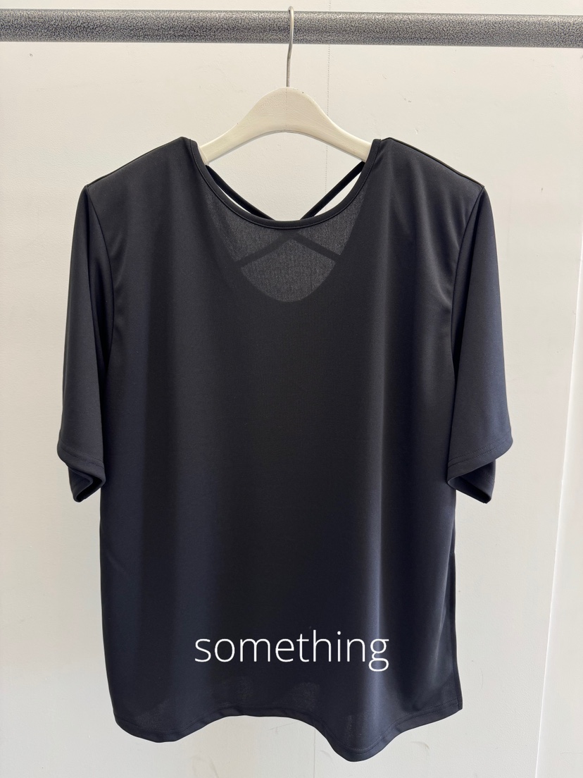 SOMETHING-L/FANCY韓國代購女士新品休閑時尚人氣熱賣T恤SOMETHING-L/FANCYT恤圖色2