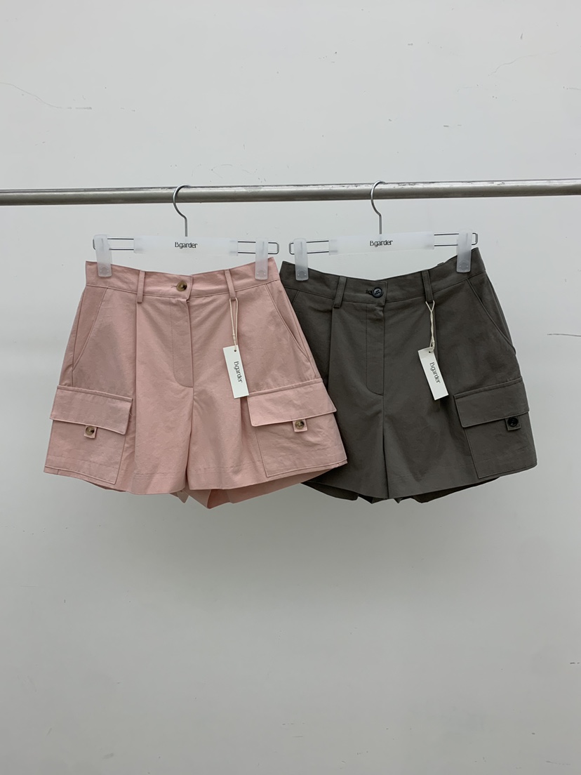B_GARDER韓國東大門代購女裝新品推薦人氣26夏季短褲不含腰帶B.GARDER短褲