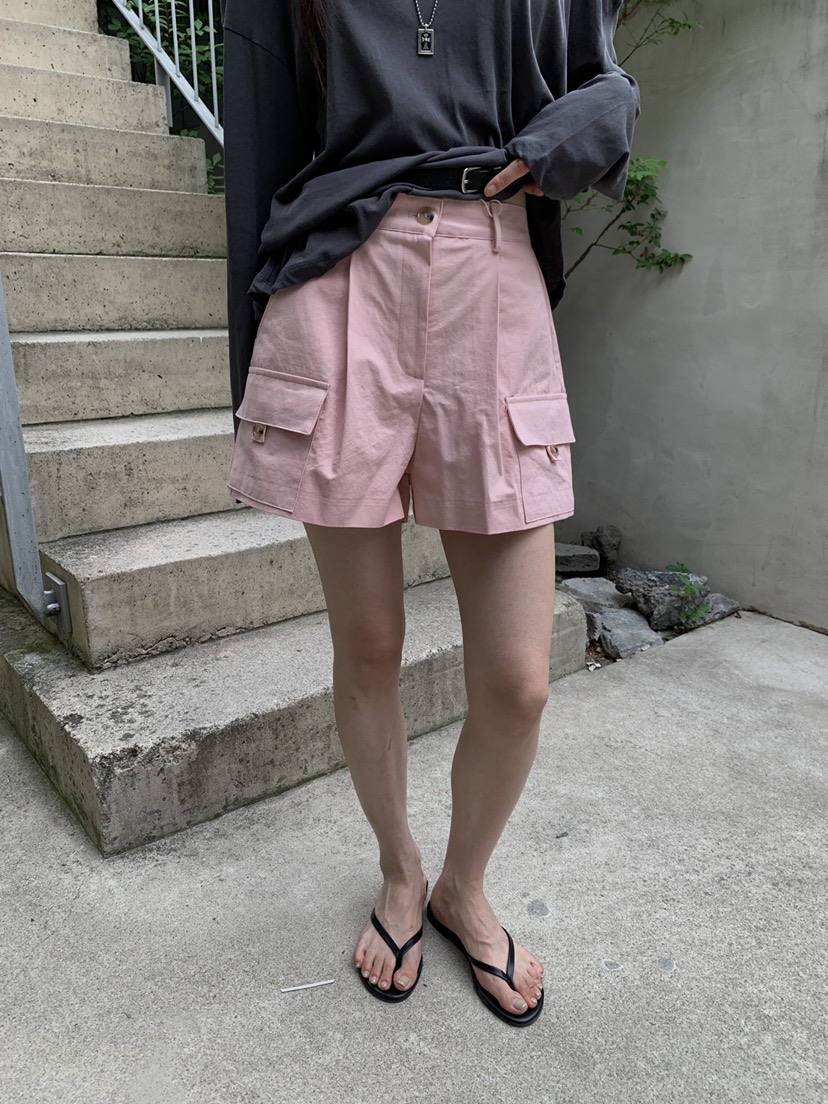 B_GARDER韓國東大門代購女裝新品推薦人氣26夏季短褲不含腰帶B.GARDER短褲