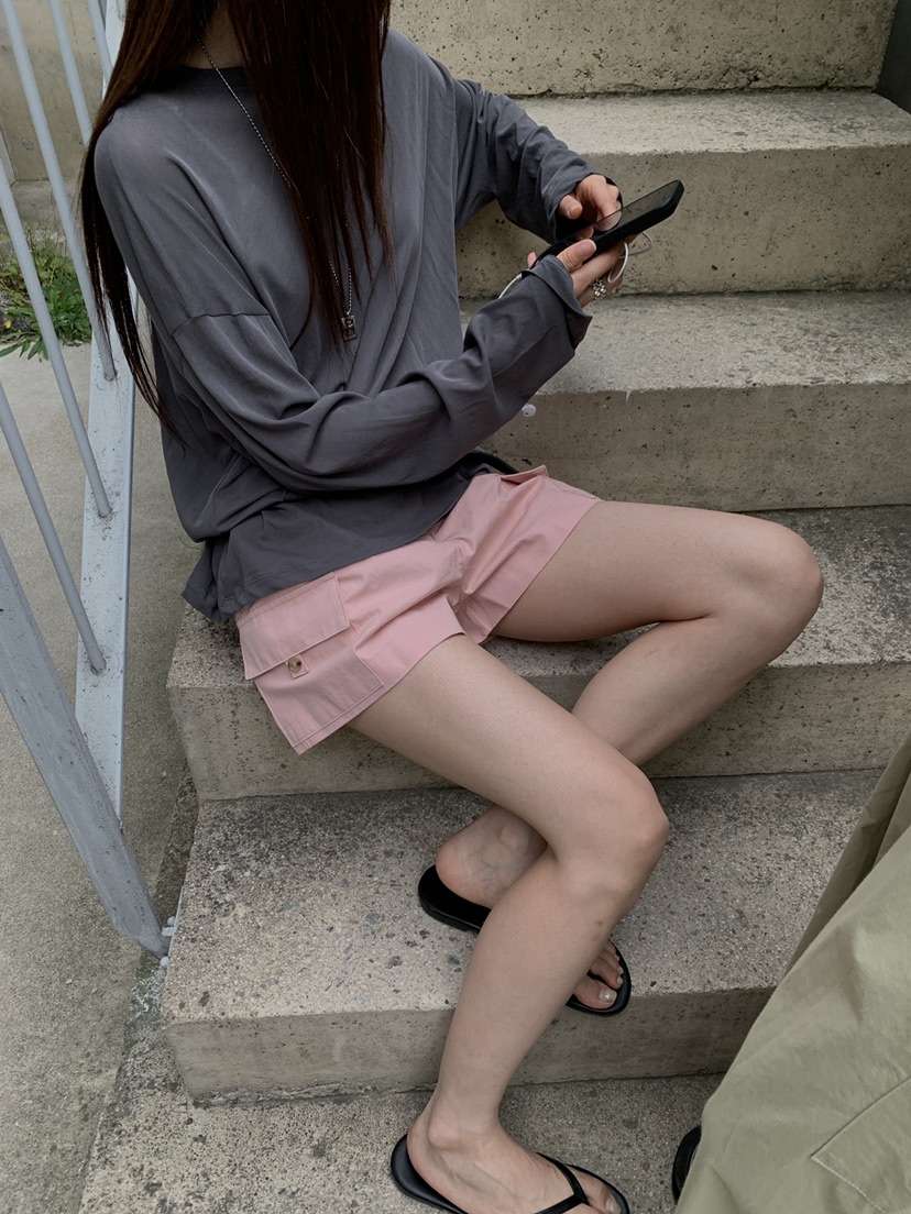 B_GARDER韓國東大門代購女裝新品推薦人氣26夏季短褲不含腰帶B.GARDER短褲