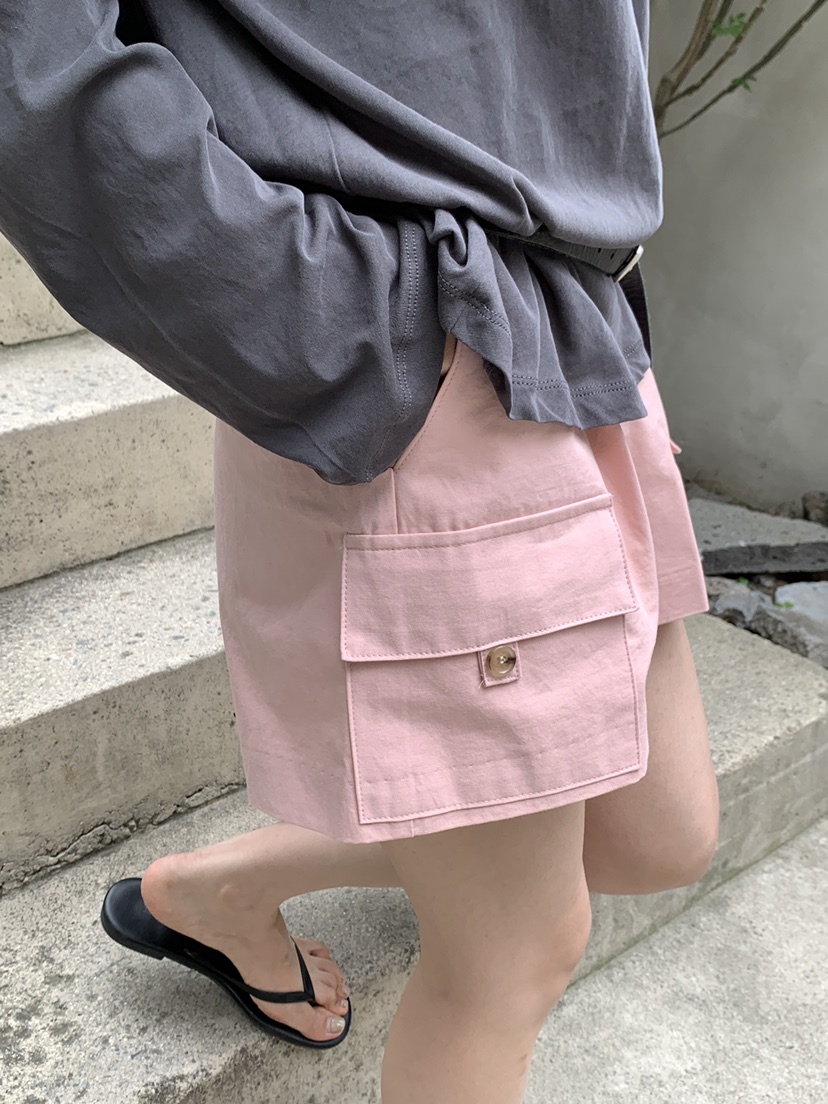 B_GARDER韓國東大門代購女裝新品推薦人氣26夏季短褲不含腰帶B.GARDER短褲