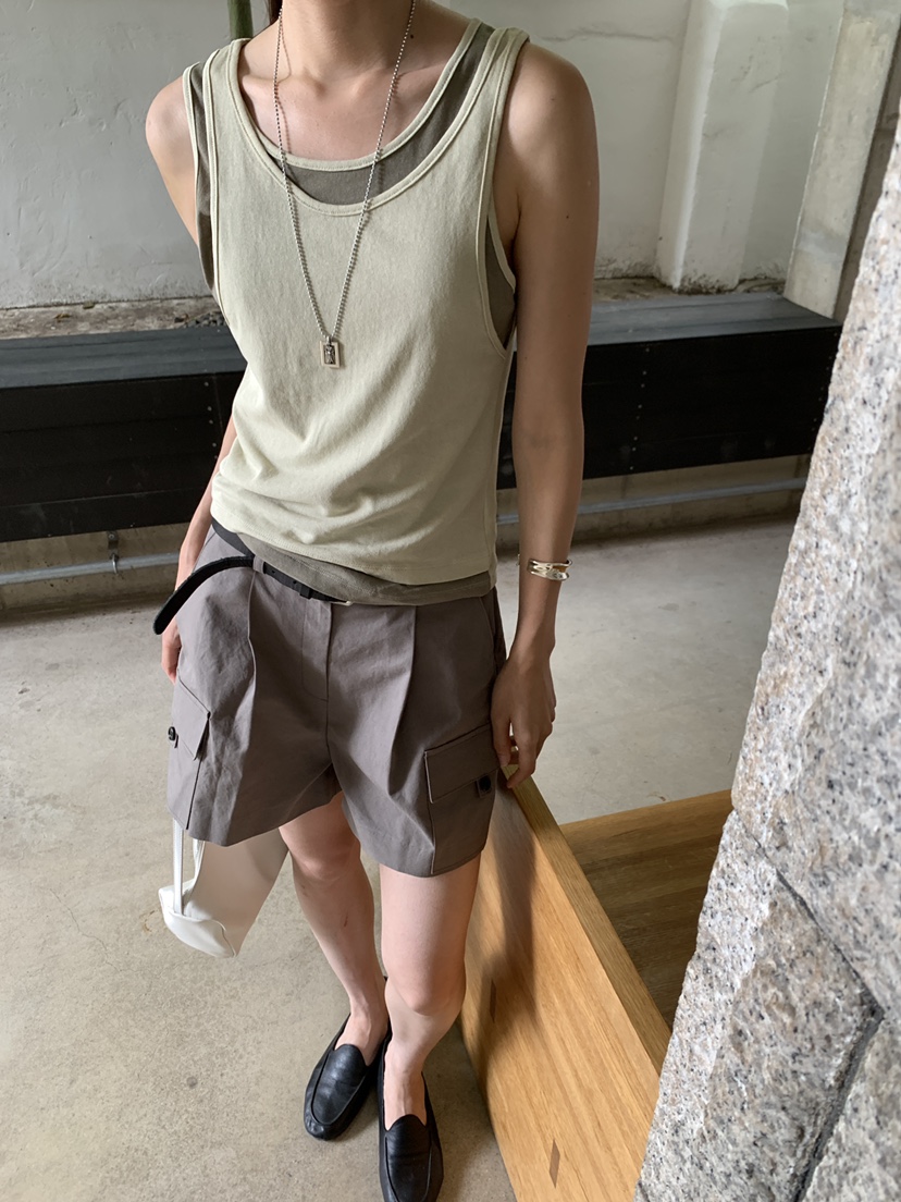 B_GARDER韓國東大門代購女裝新品推薦人氣26夏季短褲不含腰帶B.GARDER短褲
