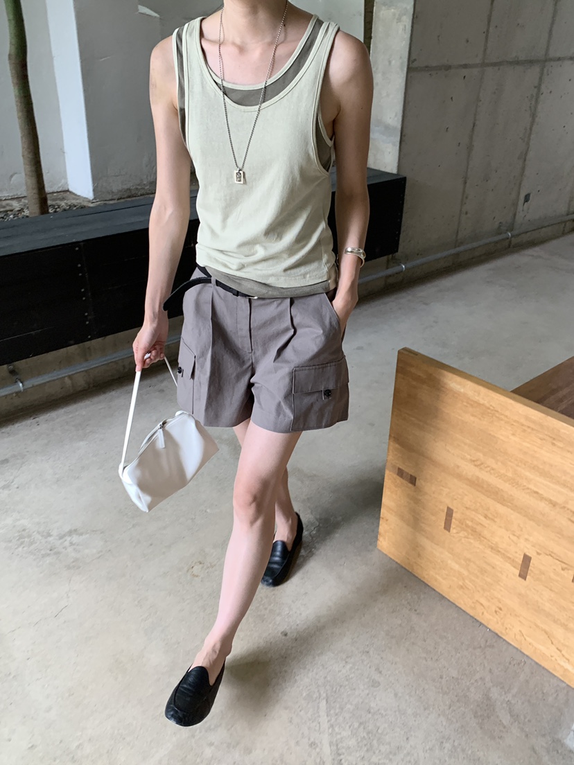 B_GARDER韓國東大門代購女裝新品推薦人氣26夏季短褲不含腰帶B.GARDER短褲