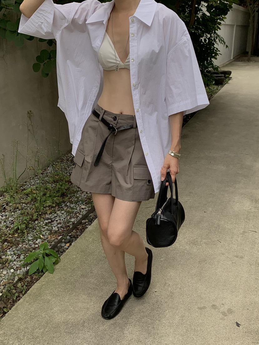 B_GARDER韓國東大門代購女裝新品推薦人氣26夏季短褲不含腰帶B.GARDER短褲