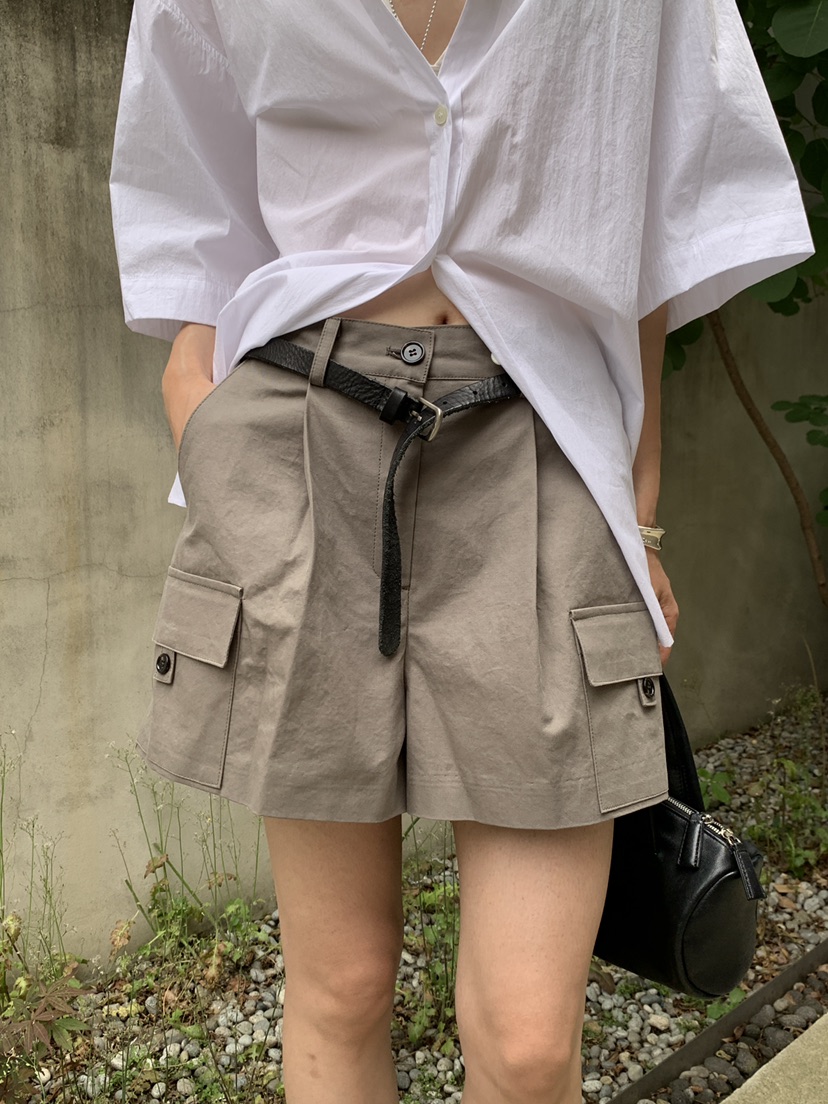 B_GARDER韓國東大門代購女裝新品推薦人氣26夏季短褲不含腰帶B.GARDER短褲