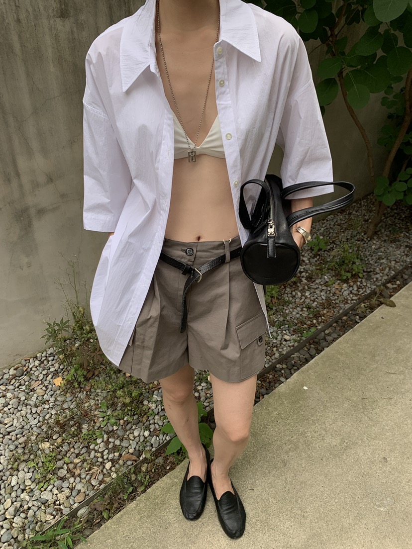B_GARDER韓國東大門代購女裝新品推薦人氣26夏季短褲不含腰帶B.GARDER短褲