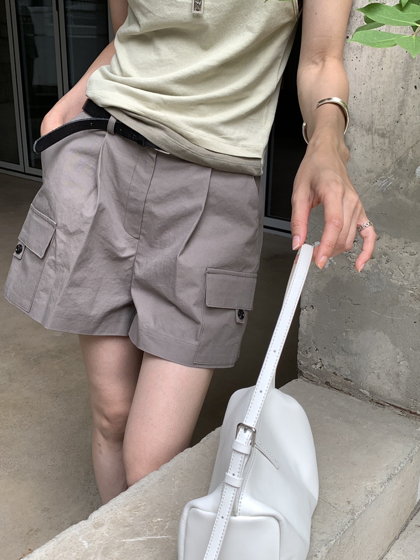 B_GARDER韓國東大門代購女裝新品推薦人氣26夏季短褲不含腰帶B.GARDER短褲圖色2