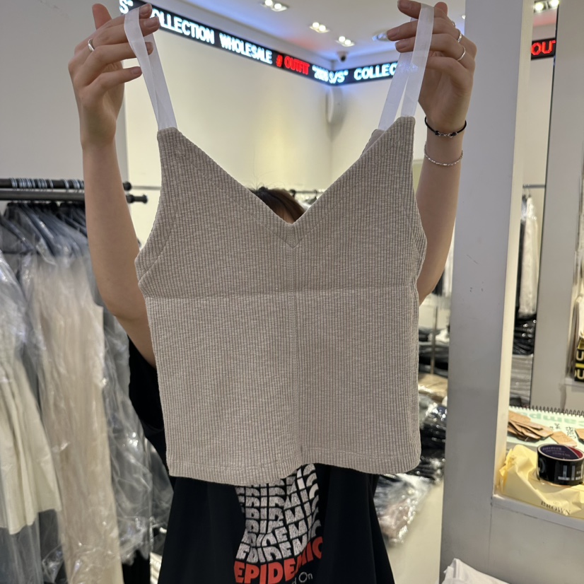 OUTFIT韓國直郵女裝新款推薦休閑26夏季熱賣時尚吊帶背心OUTFIT吊帶/背心圖色2