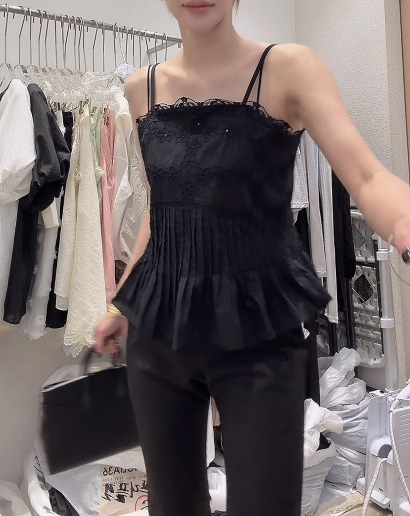MAGNOLIA36-L韓國東大門直郵女裝新款熱賣休閑時尚吊帶背心MAGNOLIA36-L吊帶/背心圖色2