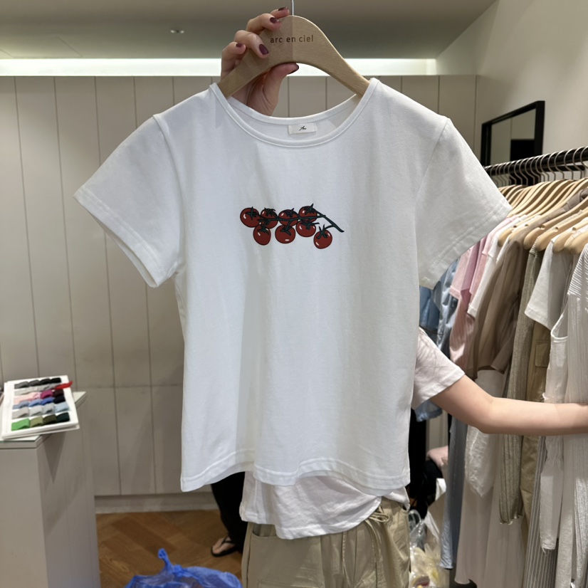 ARC韓國代購女士新品熱賣人氣26夏季時尚推薦休閑T恤ARC EN CIELT恤圖色1
