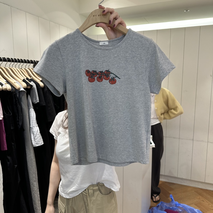 ARC韓國代購女士新品熱賣人氣26夏季時尚推薦休閑T恤ARC EN CIELT恤圖色2